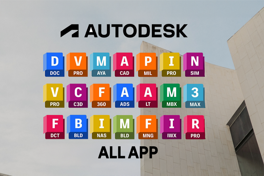 Mua Autodesk All App bản quyền giá rẻ
