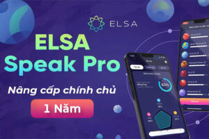 Nâng cấp Elsa Speak chính chủ giá rẻ